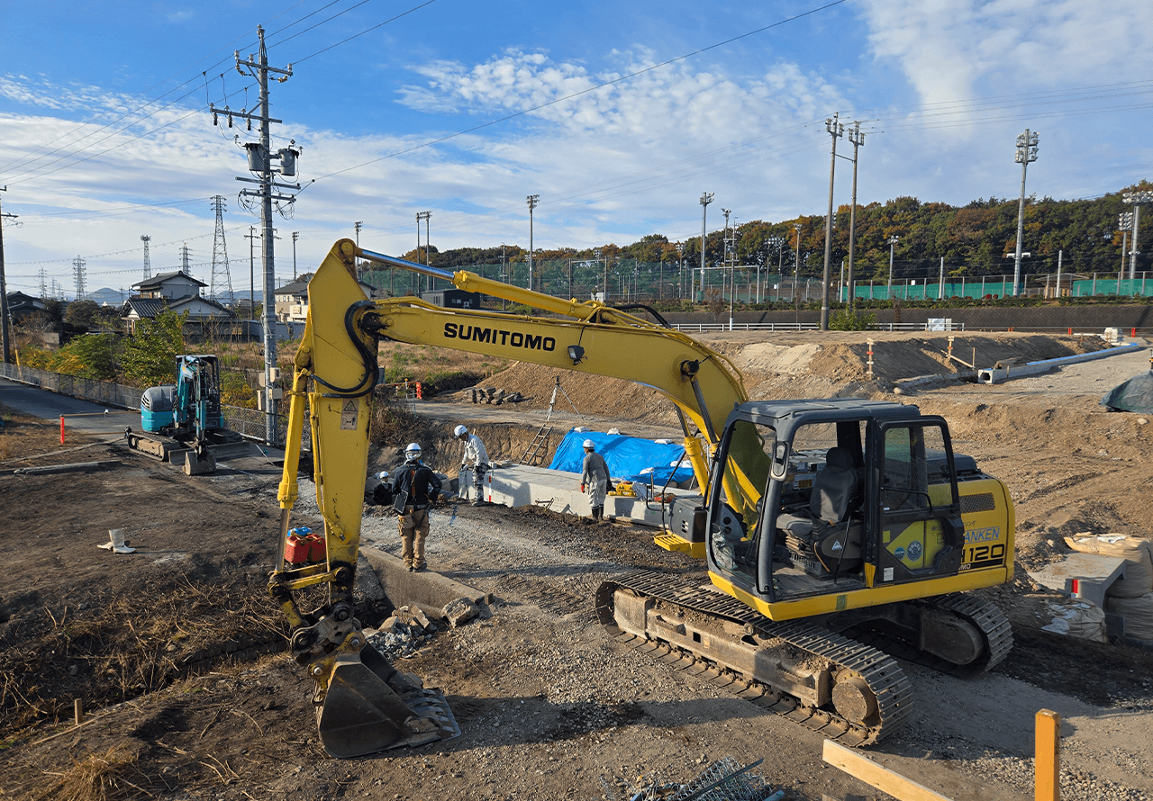 公共工事の現場写真