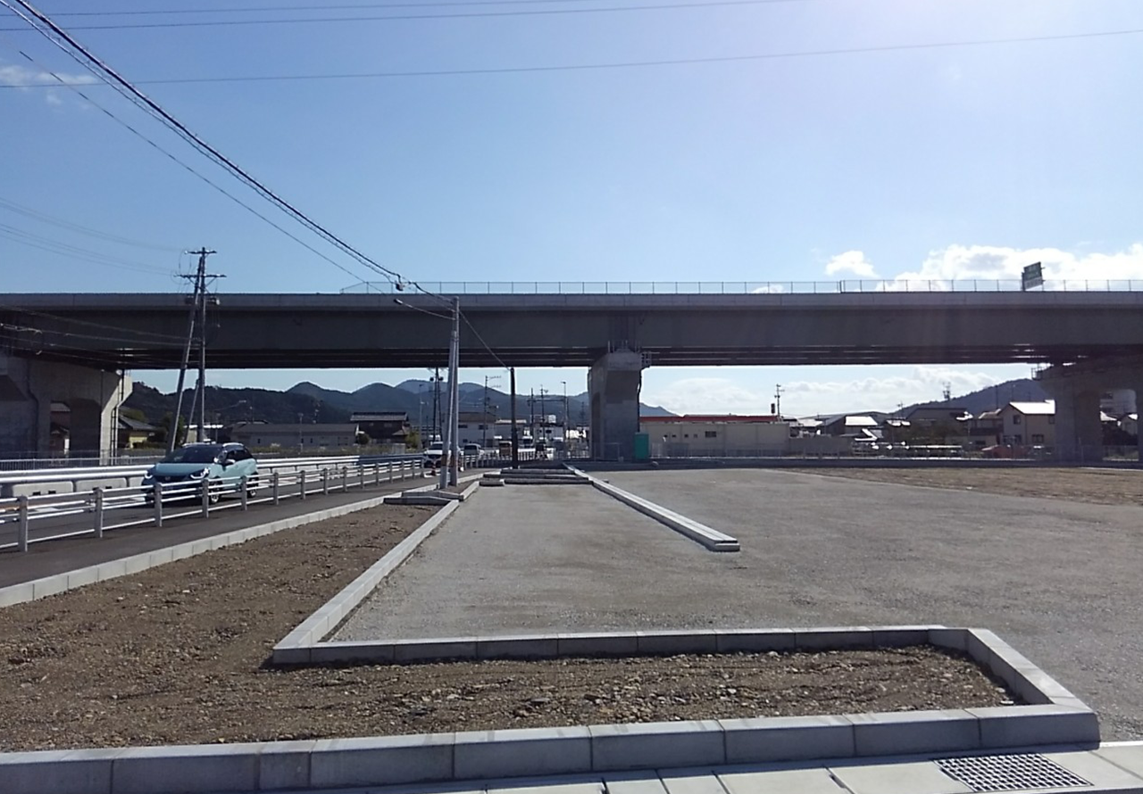 令和2年度山県市バスターミナル工事の写真