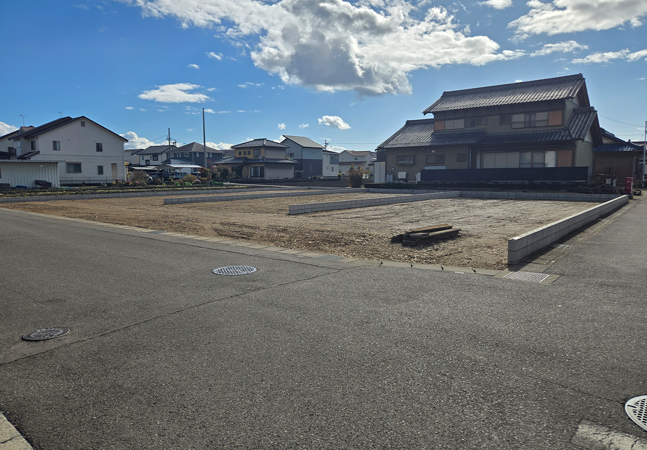 各務原市鵜沼羽場町地内造成工事の写真