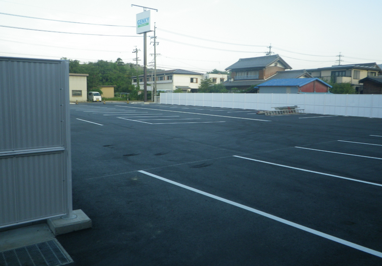 ゲンキー伊自良南店新築工事の写真