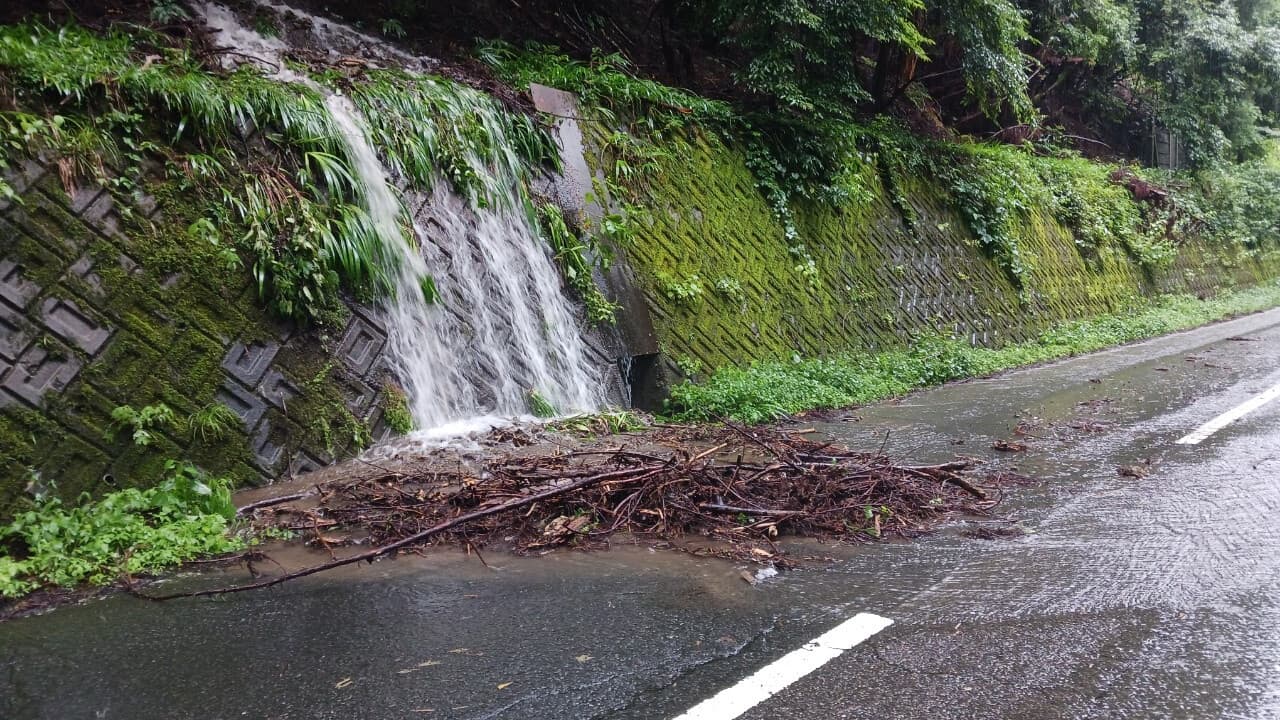 災害発生時の写真